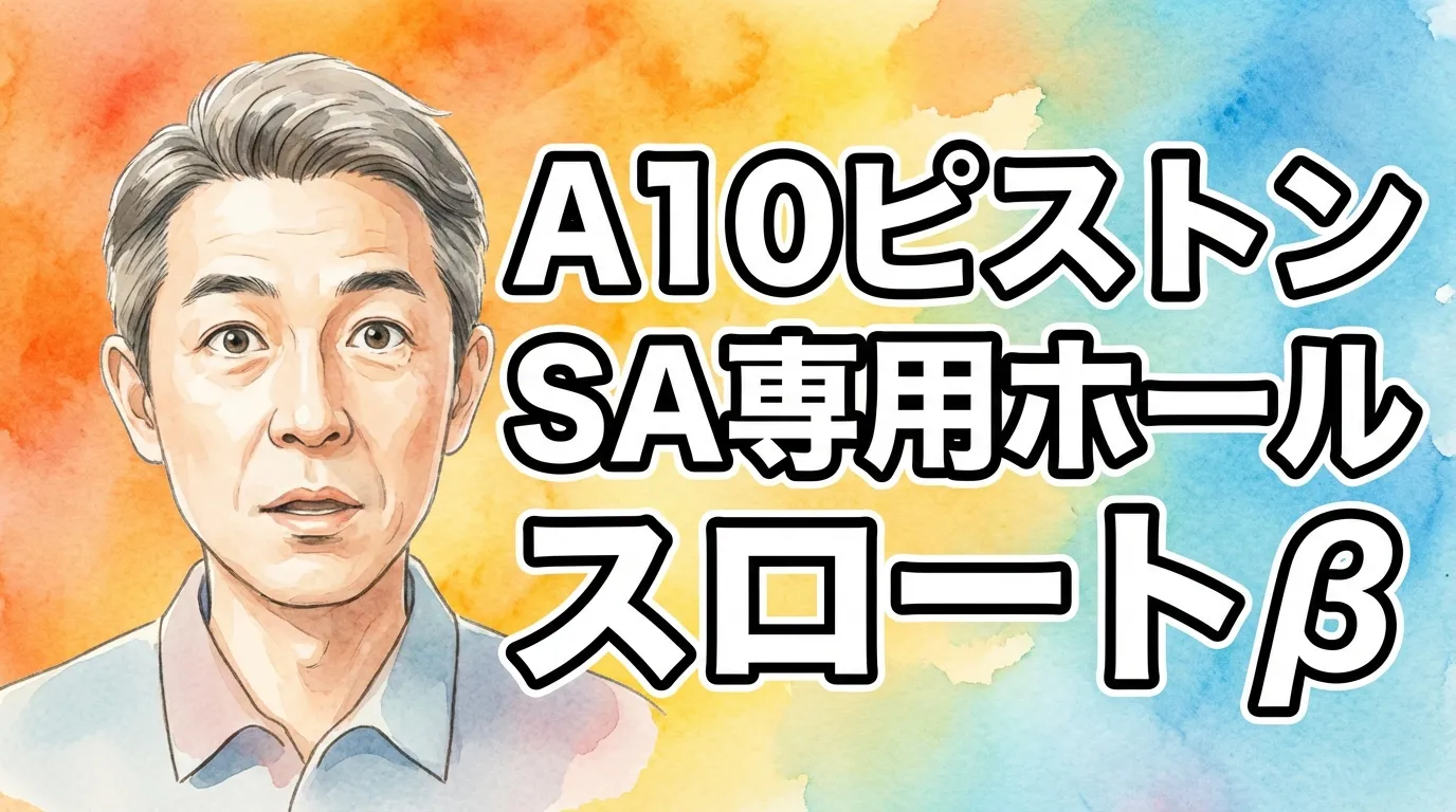 A10ピストンSA専用ホール スロートβ