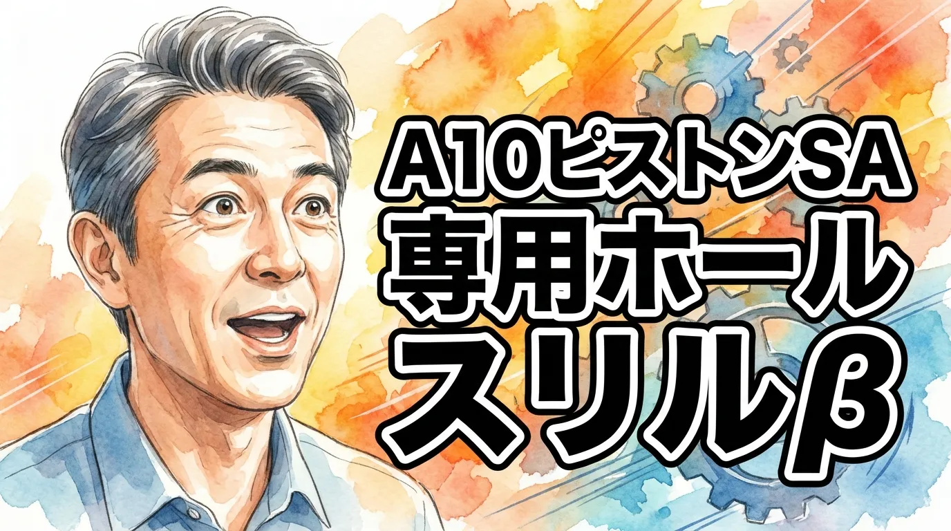 A10ピストンSA専用ホール スリルβ