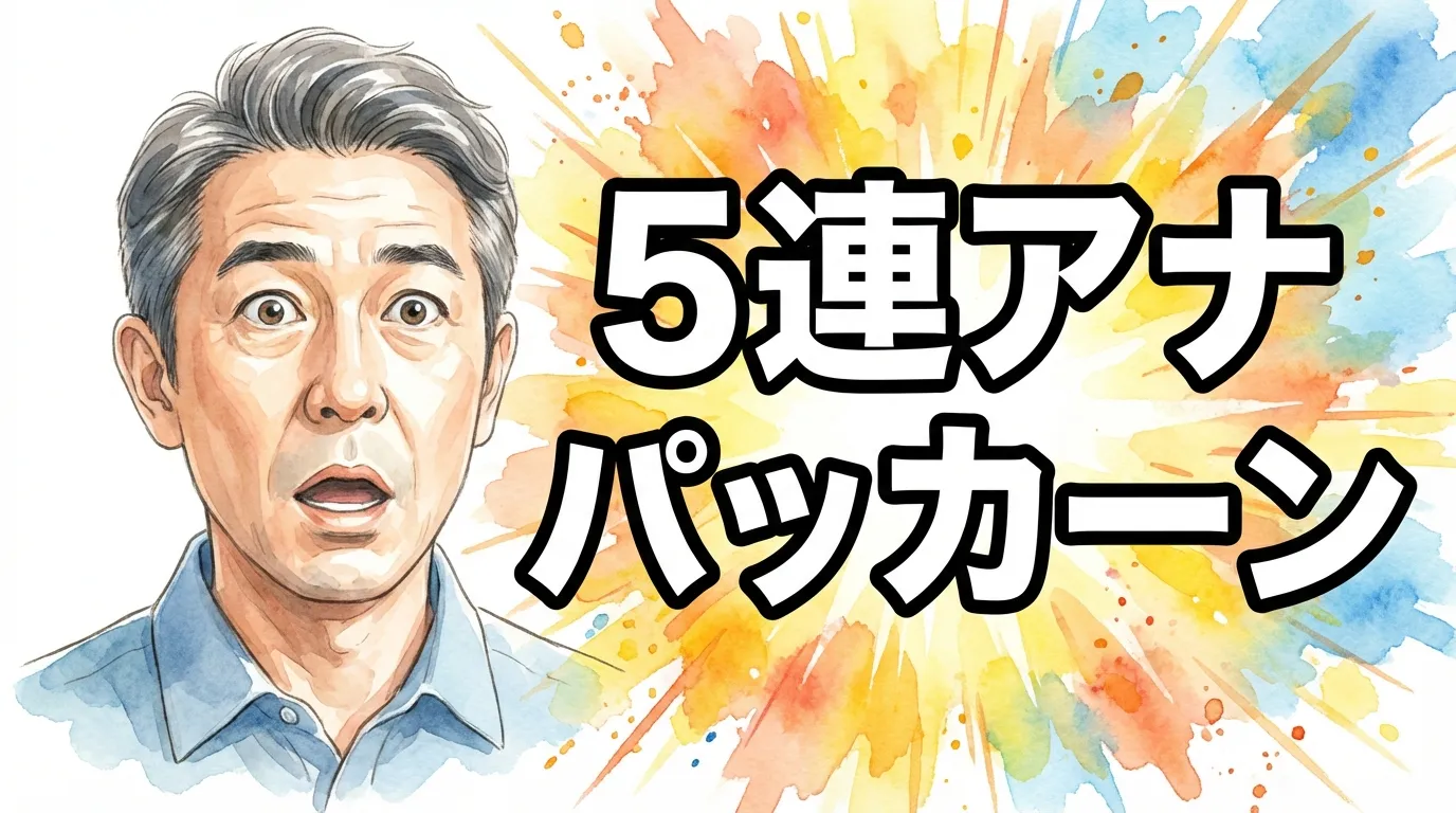 ５連アナパッカーン
