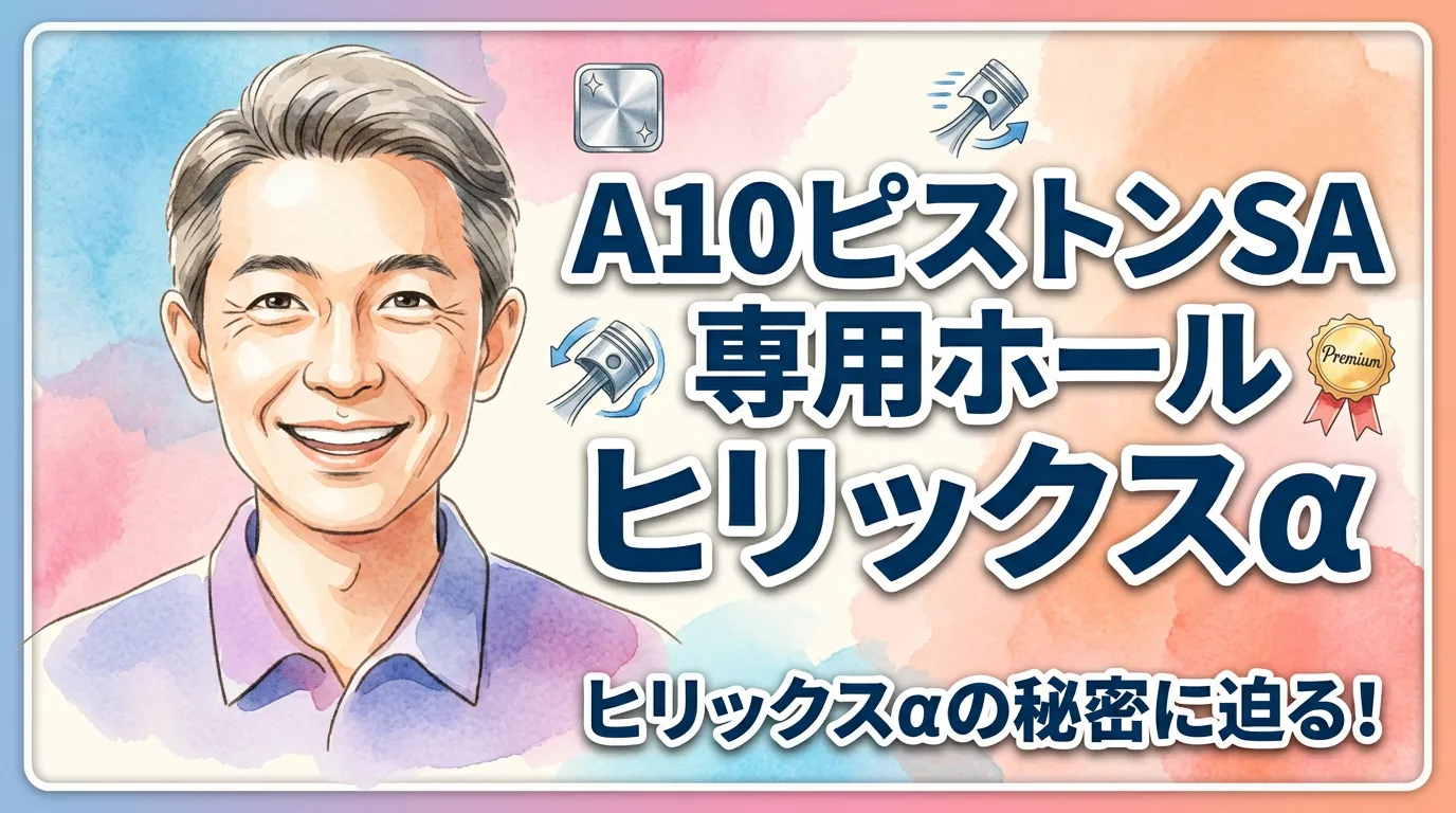 A10ピストンSA専用ホール ヒリックスα