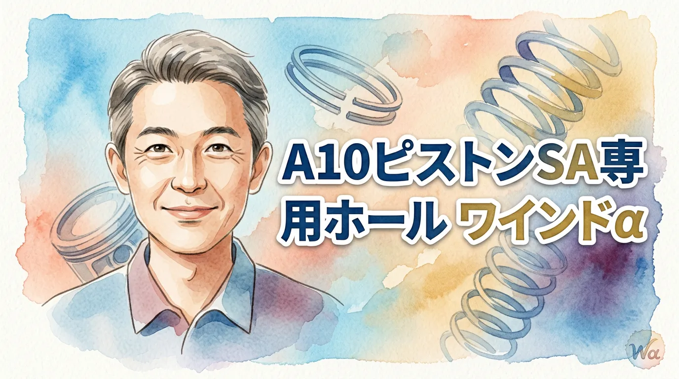 A10ピストンSA専用ホール ワインドα