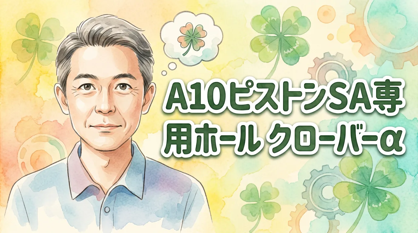 A10ピストンSA専用ホール クローバーα