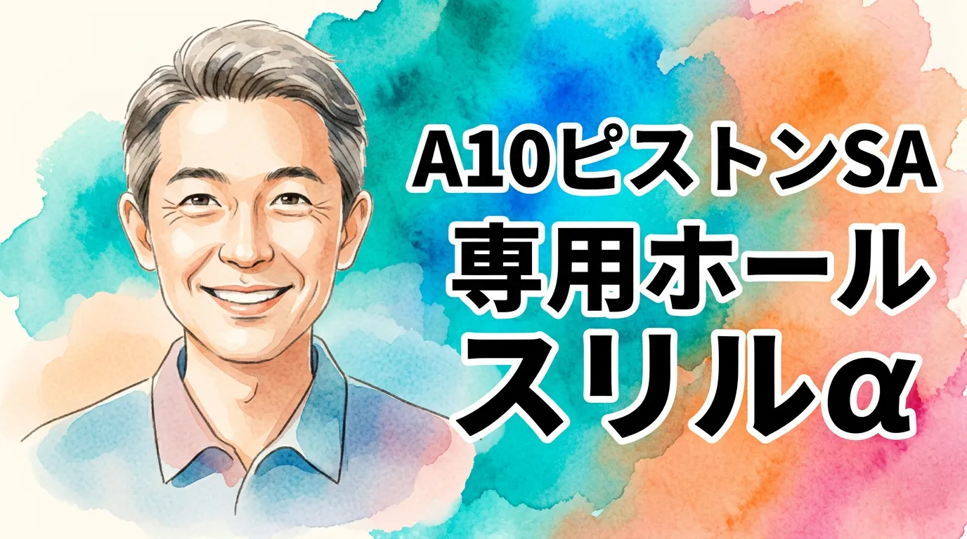 A10ピストンSA専用ホール スリルα