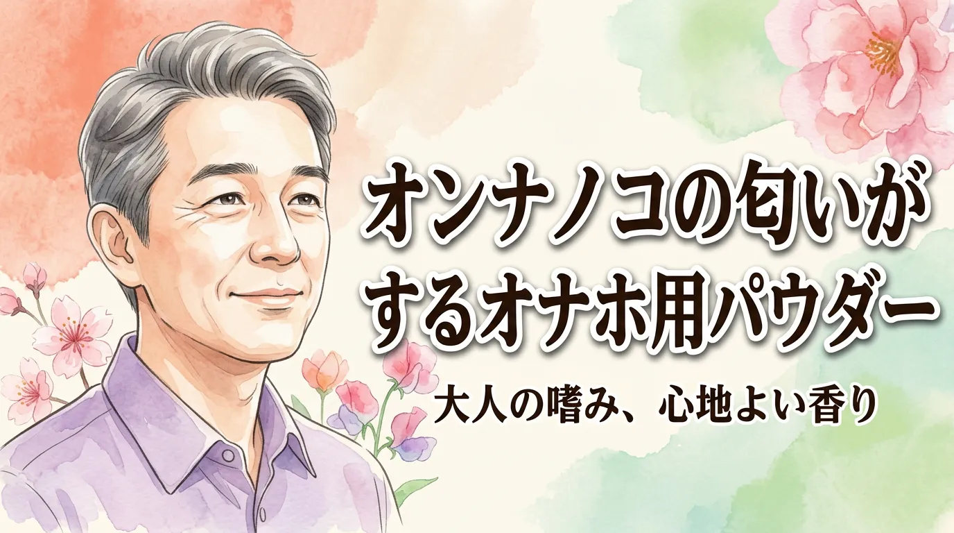 オンナノコの匂いがするオナホ用パウダー