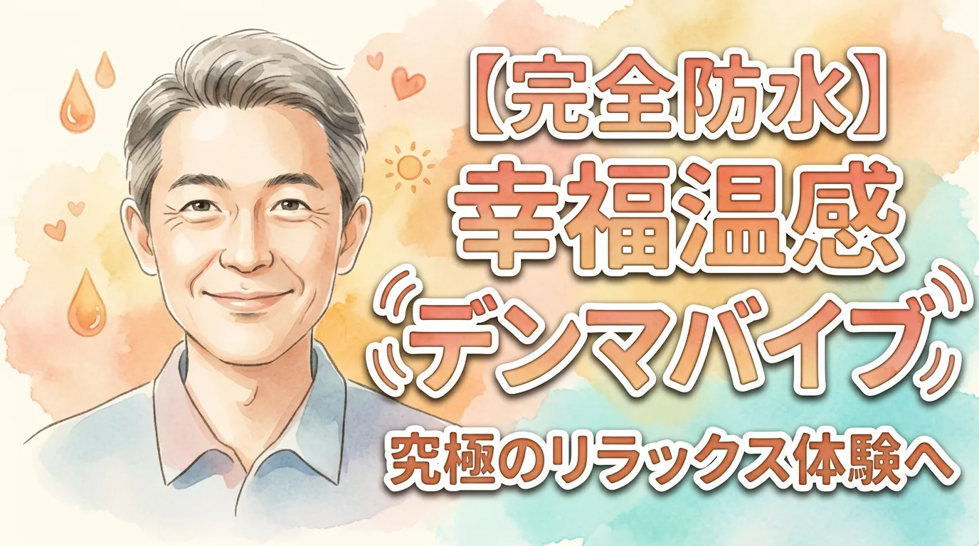 完全防水 幸福温感 デンマバイブ