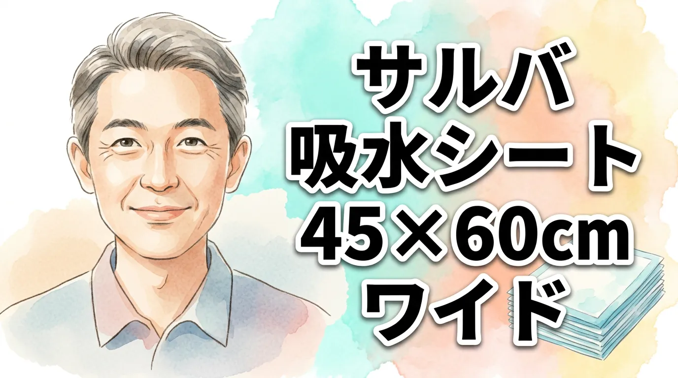 サルバ 吸水シート 45×60cm　ワイドサイズ（50枚入）