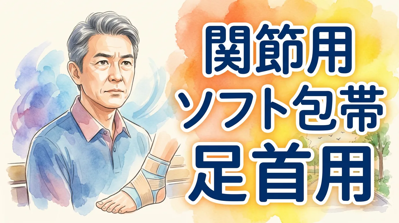 関節用ソフト包帯　足首用