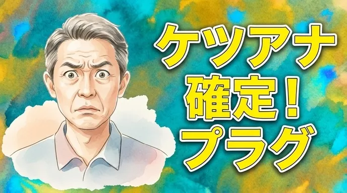 ケツアナ確定！プラグ