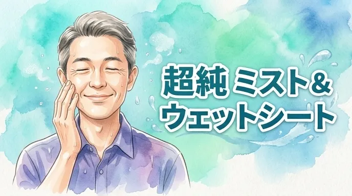 超純 ミスト＆ウェットシート